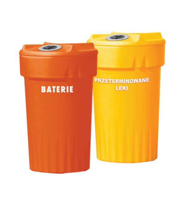 Pojemnik na zużyte baterie i akumulatorki 15L - 20L
