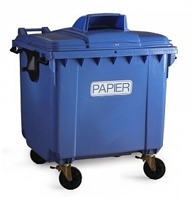 Pojemnik do segregacji plastiku 1100L ESE
