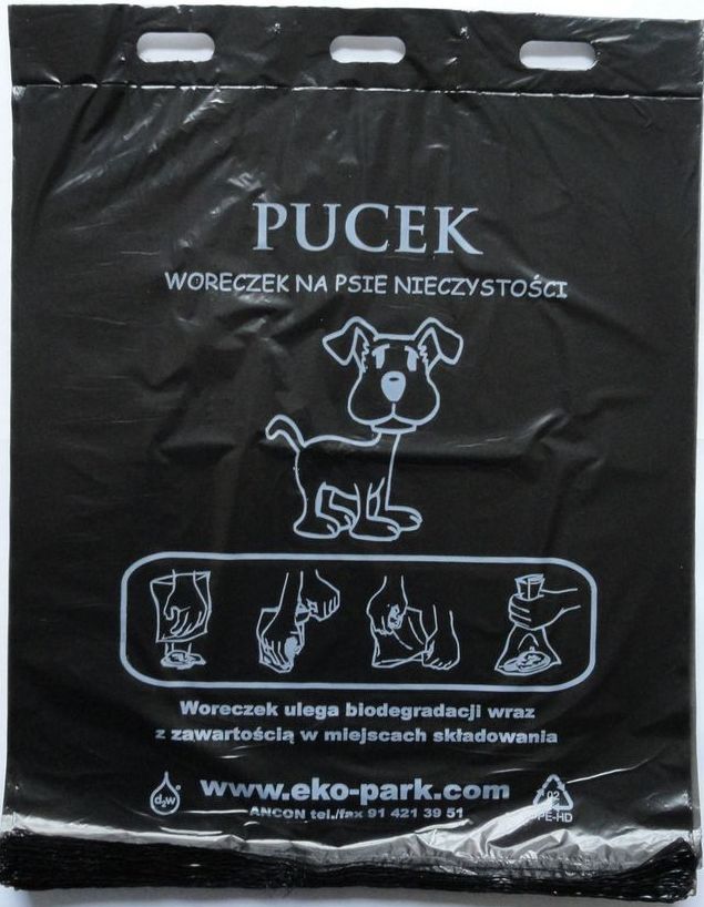WORECZKI NA PSIE ODCHODY "PUCEK" 1500 szt. dostawa bezpłatna