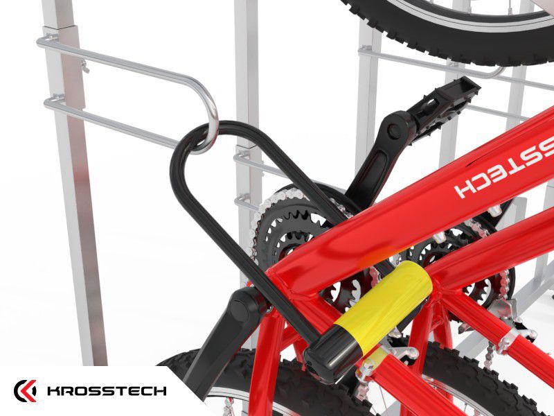 Wieszak na rowery LIFT-5 PREMIUM (5 stanowisk)