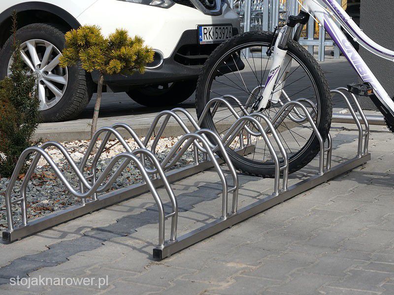 Stojak rowerowy SMILE-4 inox
