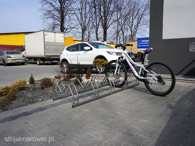 Stojak rowerowy SMILE-7 inox
