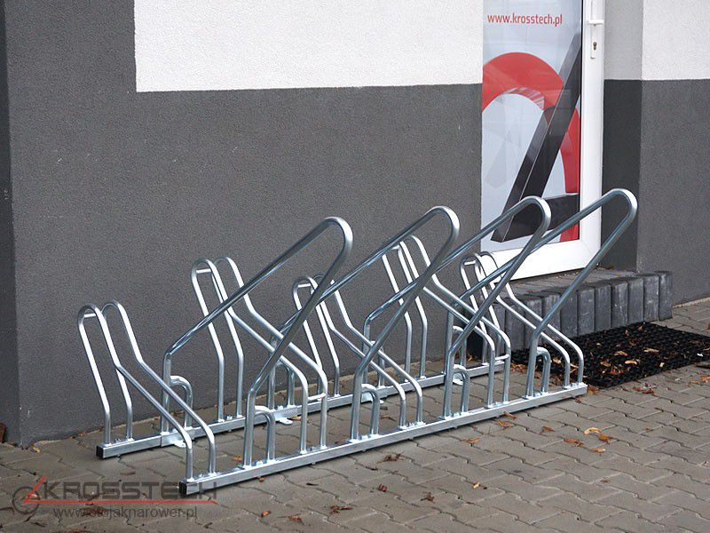 Stojak rowerowy CROSS SAVE-11 z barierkami