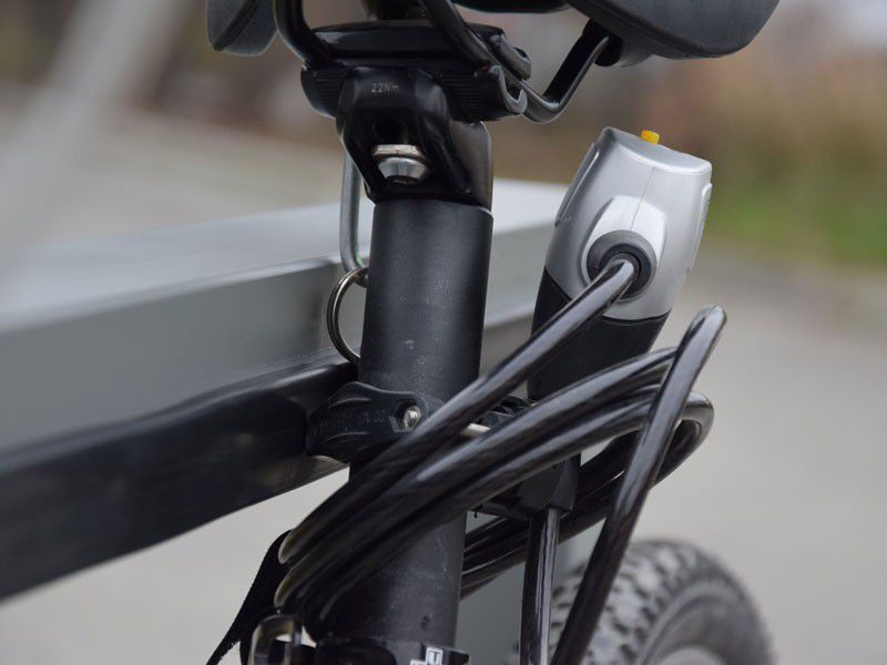 Stojak rowerowy UG-2 mini z elem. gumowymi